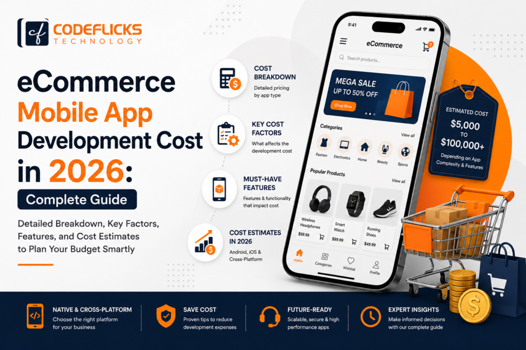 Ecommerce Mobile App Development Cost 2026: What to Budget for Your Store App